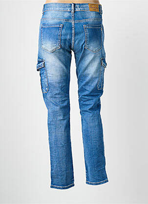Jeans coupe slim poches bleu PLACE DU JOUR femme