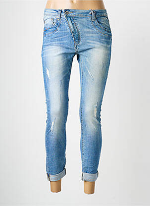 Jeans skinny poches bleu REMIXX femme