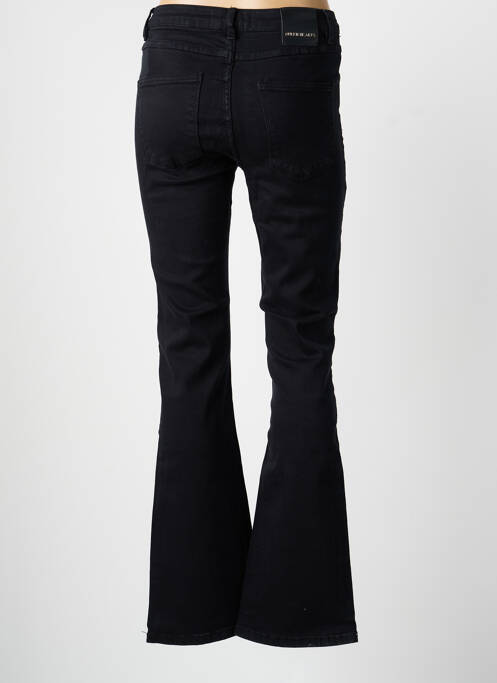 Pantalon flare coupe évasée noir QUEEN HEARTS femme