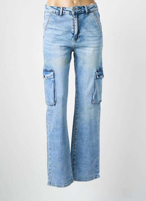 Jeans coupe droite poches bleu WATER JEANS femme