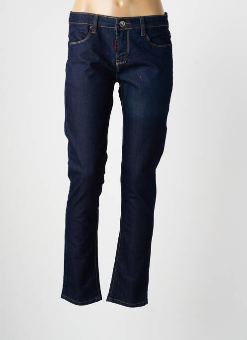 Jeans coupe slim poches bleu DENIM femme