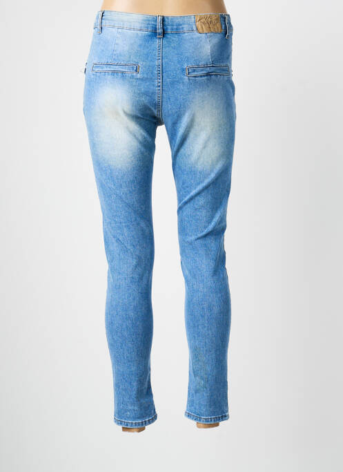 Jeans coupe slim poches bleu IZZY femme