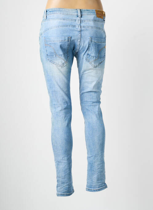 Jeans coupe slim poches bleu PLACE DU JOUR femme