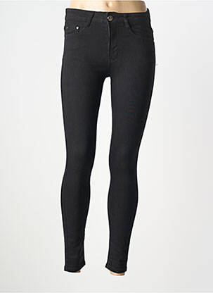 Jeans skinny stretch taille basse noir REALTY femme