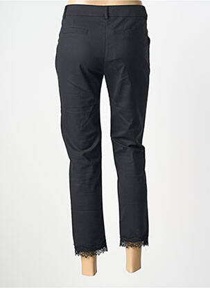 Pantalon 7/8 stretch taille normale noir DROLE DE COPINE femme