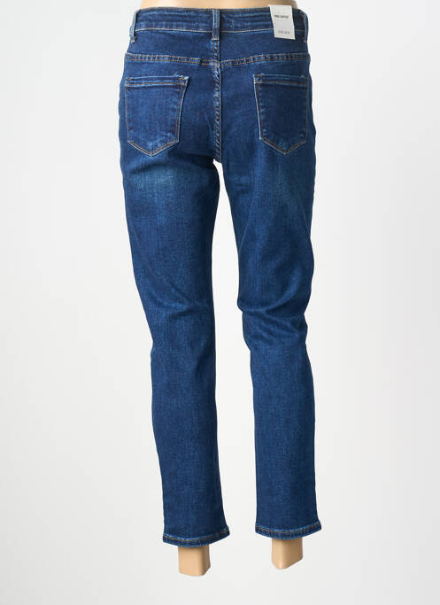 Jeans coupe slim stretch taille normale bleu NINA CARTER femme