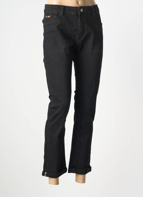 Pantalon 7/8 stretch taille normale noir ZAC & ZOE femme