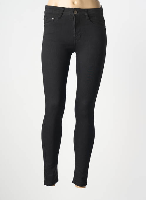 Jeans skinny stretch taille basse noir REALTY femme