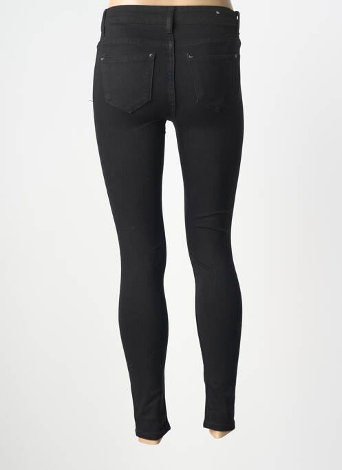 Jeans skinny stretch taille basse noir REALTY femme