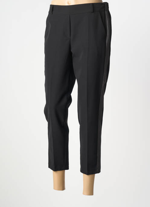 Pantalon 7/8 stretch taille normale noir CHARMING GIRL femme