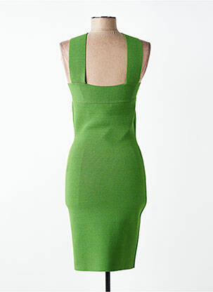 Robe mi-longue sans manche sans manche vert TARA JARMON femme