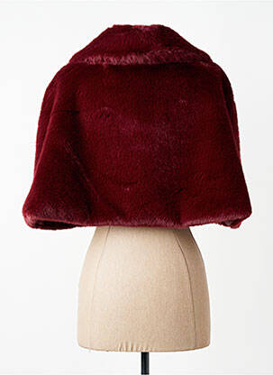 Boléro effet matière satinée rouge JOSEPH RIBKOFF femme