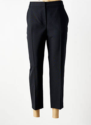 Pantalon slim tissage popeline taille normale noir TARA JARMON femme