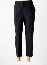 Pantalon slim tissage popeline taille normale noir TARA JARMON femme