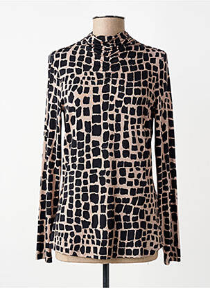 Top tissage jersey manches longues noir JOSEPH RIBKOFF femme