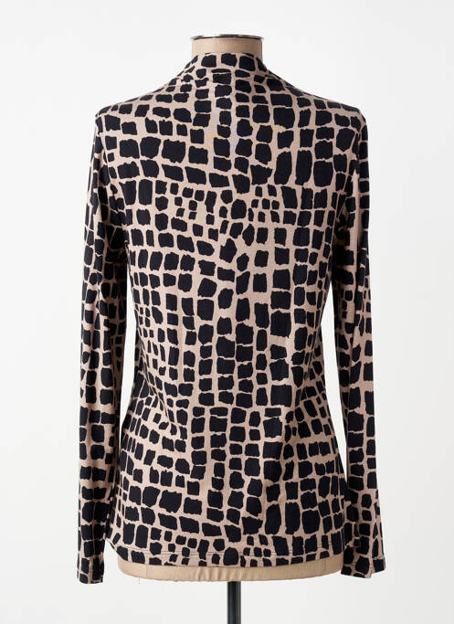Top tissage jersey manches longues noir JOSEPH RIBKOFF femme