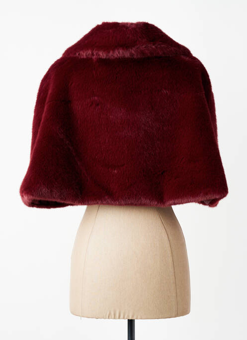 Boléro effet matière satinée rouge JOSEPH RIBKOFF femme