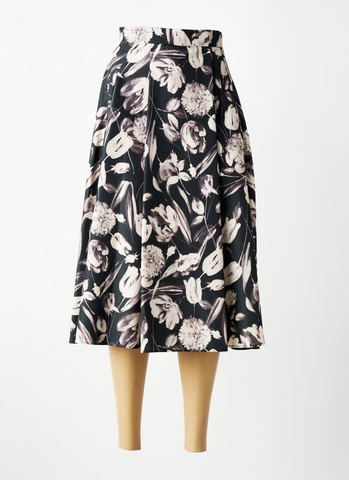 Jupe mi-longue taille normale noir TARA JARMON femme