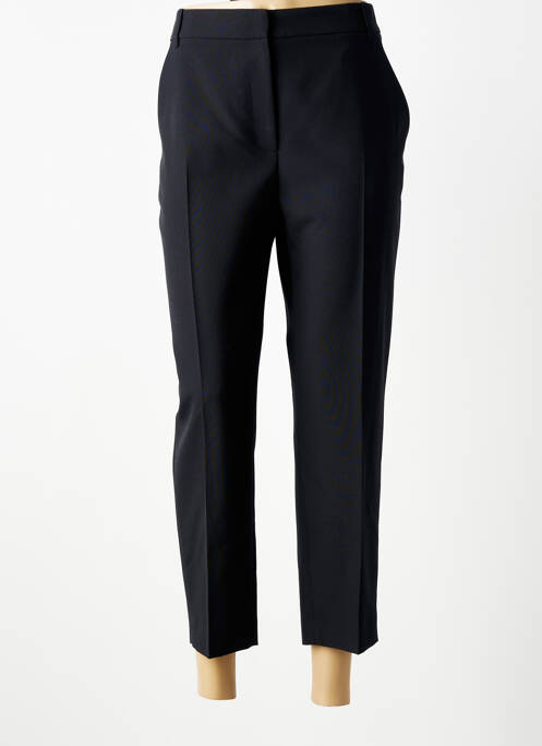 Pantalon slim tissage popeline taille normale noir TARA JARMON femme