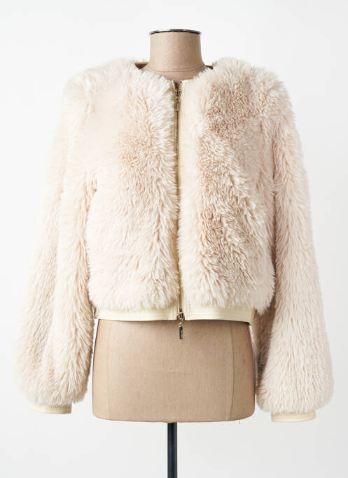 Veste casual col rond beige MARC CAIN femme