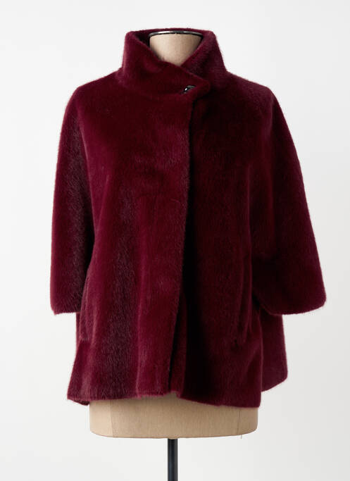 Veste casual coupe droite rouge JOSEPH RIBKOFF femme