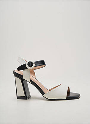 Sandales/nu pieds talon bottier talon de 7 à 9cm blanc JEEINI femme