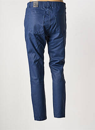 Pantalon slim taille élastique taille normale bleu CISO femme