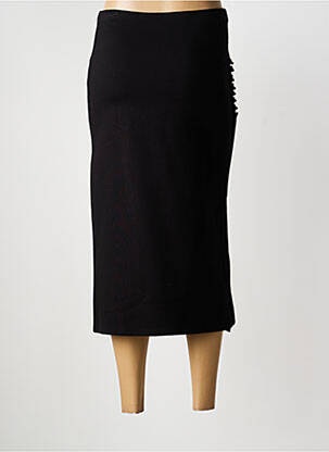 Jupe longue taille normale noir EMA BLUE'S femme