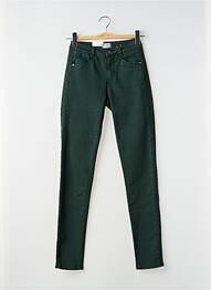 Pantalon slim stretch taille normale vert C'EST BEAU LA VIE femme