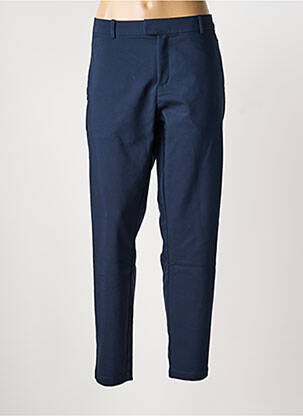 Pantalon droit stretch taille normale bleu JENSEN femme