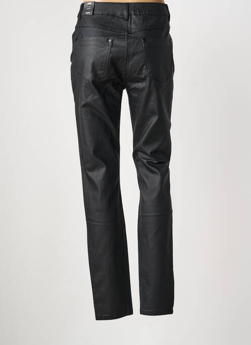 Pantalon slim tissage enduit taille normale noir JENSEN femme