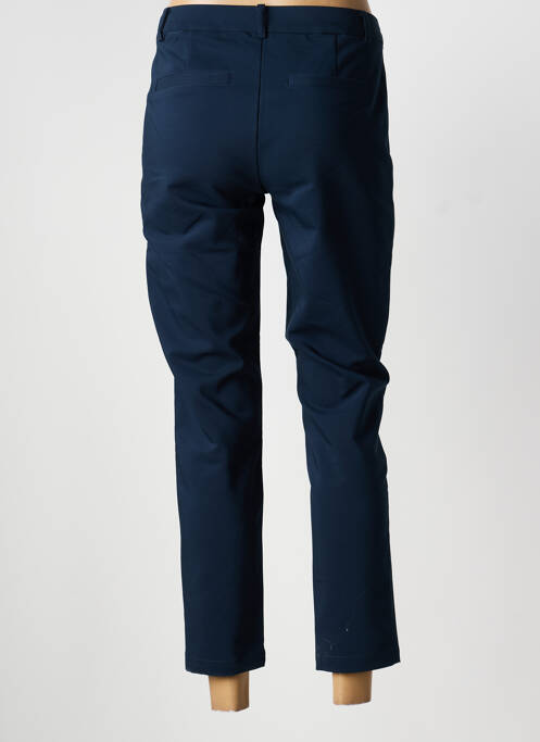 Pantalon 7/8 stretch taille normale bleu JENSEN femme