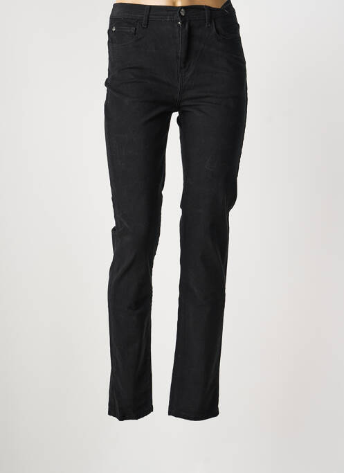 Jeans coupe slim stretch taille normale noir IMPAQT femme