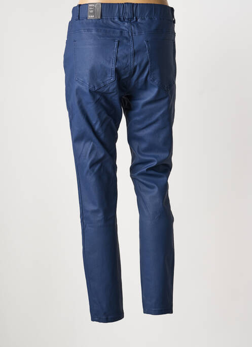 Pantalon slim taille élastique taille normale bleu CISO femme