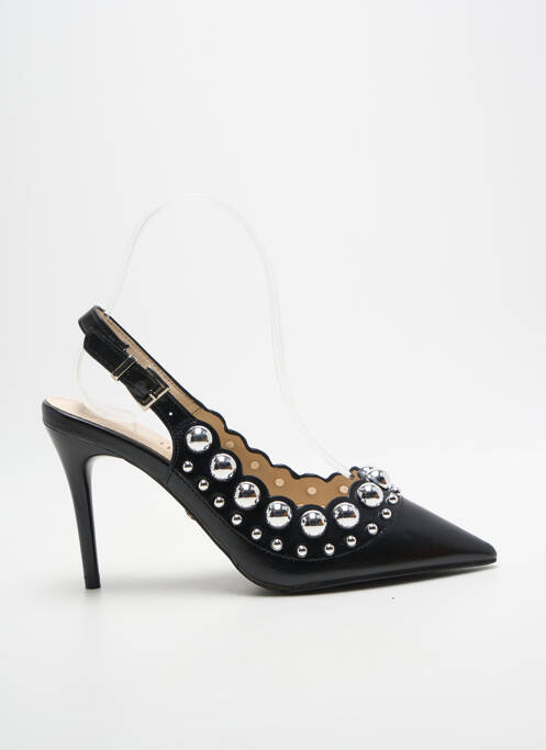 Escarpins fermeture boucle(s) talon de 7 à 9cm noir MARQUIIZ femme