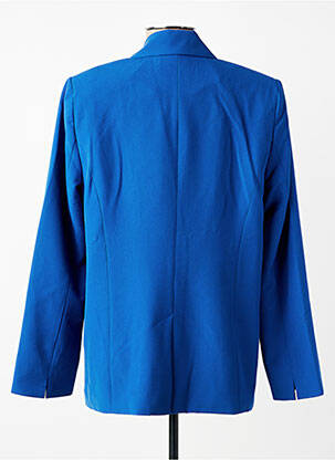 Blazer finition intérieure doublée bleu JENSEN femme
