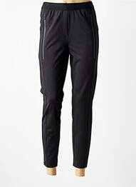 Pantalon 7/8 taille élastique taille normale noir TUZZI femme