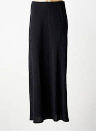 Jupe longue coupe fluide noir KAFFE femme