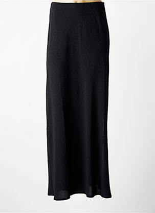Jupe longue coupe fluide noir KAFFE femme