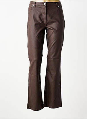 Pantalon flare stretch taille normale marron BETTY BARCLAY femme