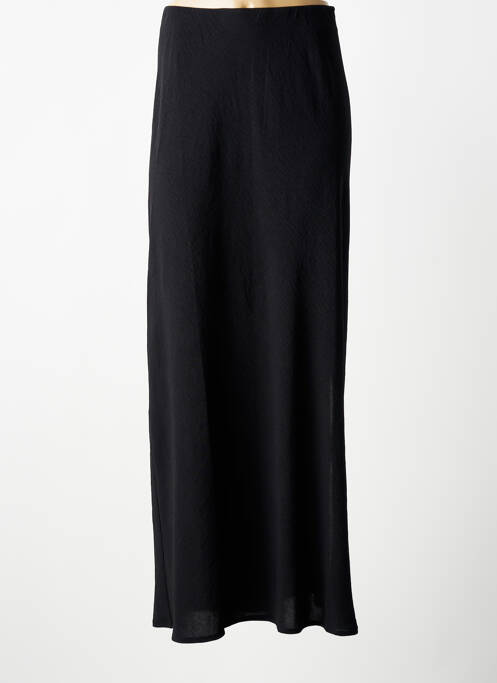 Jupe longue coupe fluide noir KAFFE femme