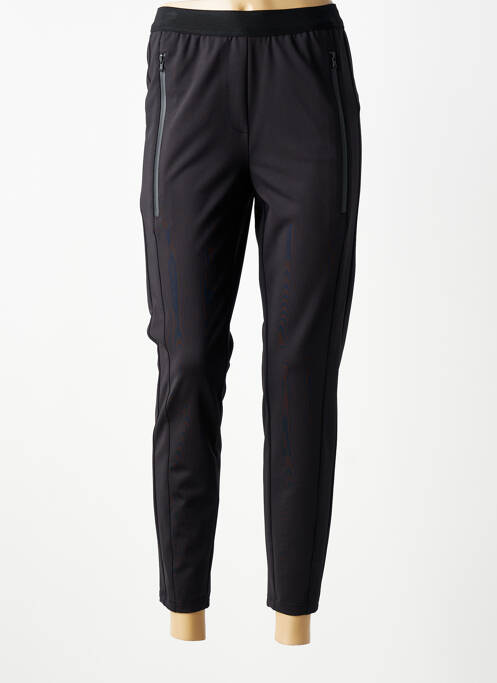 Pantalon 7/8 taille élastique taille normale noir TUZZI femme