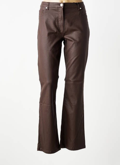 Pantalon flare stretch taille normale marron BETTY BARCLAY femme