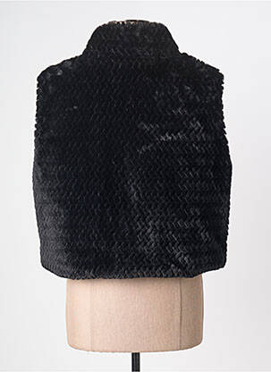 Gilet sans manche poches noir TUZZI femme