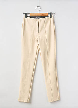 Pantalon slim taille haute taille haute beige BETTY BARCLAY femme