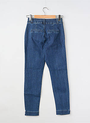 Jeans coupe slim stretch taille normale bleu KAFFE femme