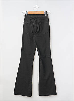 Jeans bootcut taille haute taille haute noir KAFFE femme
