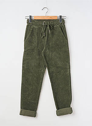 Jogging stretch taille normale vert LES IMPATIENTES femme