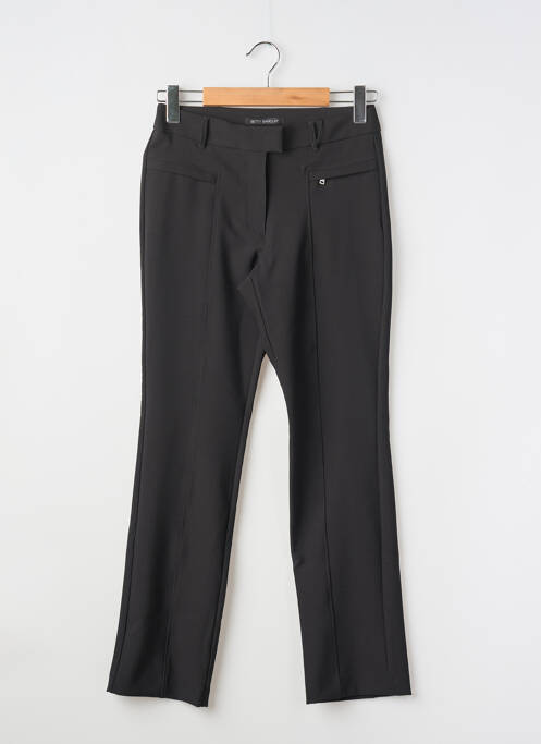 Pantalon 7/8 taille à pinces taille normale noir BETTY BARCLAY femme