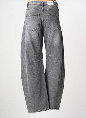 Jeans boyfriend poches gris AD'ORO femme